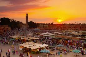 sunset marrakech