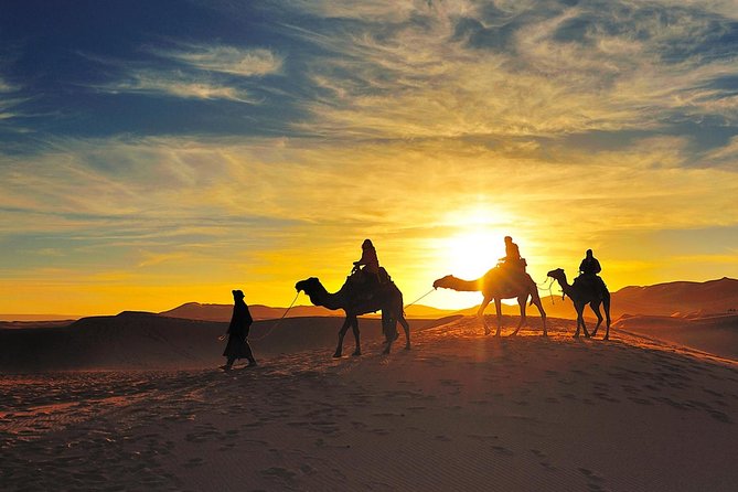 sunset merzouga